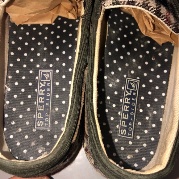 Sperry Top Sider Plaid Loafers. Size 7.5 - Picture 7 of 8
